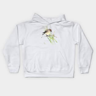 Garden warbler Kids Hoodie